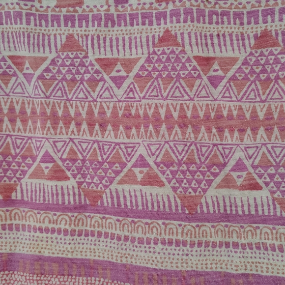 Mossimo Supply Co. Pink Tribal Tee - Picture 2 of 5